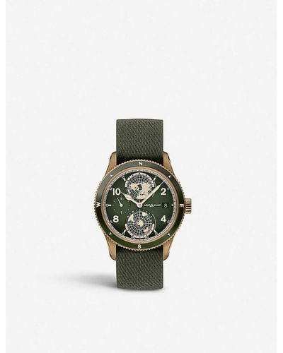 Montblanc 119909 1858 Geosphere Limited Edition Bronze Watch - Green
