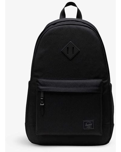 Herschel Supply Co. Black Tol Heritage Recycled-polyester Backpack