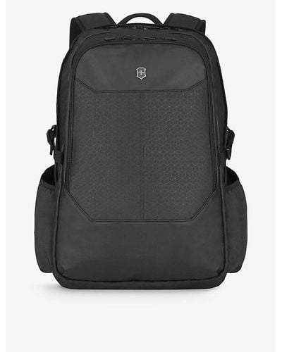 Victorinox Altmont Deluxe Brand-badge Graphic-design Woven Laptop Backpack - Black