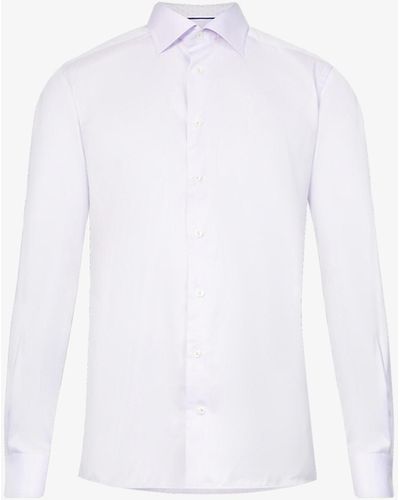 Eton Business Regular-fit Cotton-poplin Shirt - Multicolor