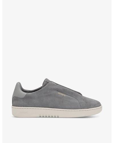 Axel Arigato Dice Laceless Suede Low-top Trainers - Grey