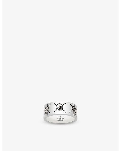 Gucci ghost 2024 ring cheap
