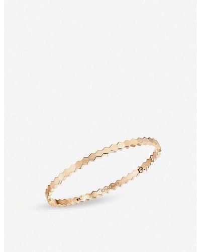 Chaumet Bee My Love 18ct Rose-gold Bangle - White