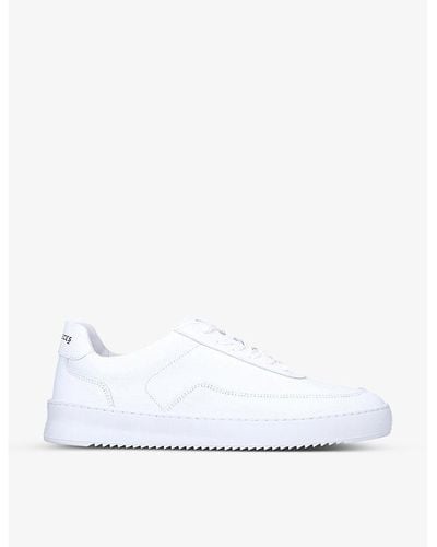 Filling Pieces Mondo 2.0 Ripple Low-top Leather Sneakers - White