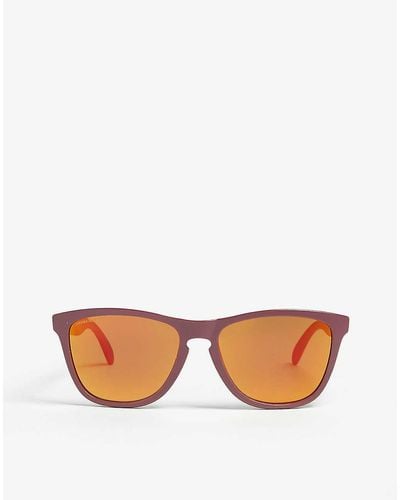 Oakley Frogskins Mix Square-frame Sunglasses - Purple