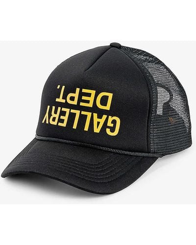 GALLERY DEPT. Logo-print Woven Baseball Cap - Black