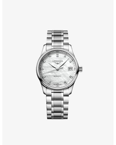 Longines L23574876 Master Collection Stainless-steel Automatic Watch - Metallic