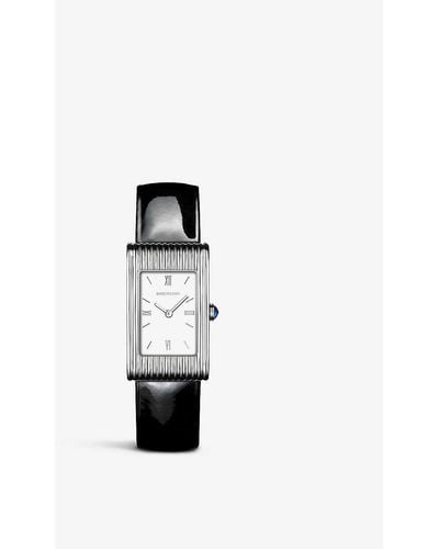 Boucheron Wa030401reflet Medium And Sapphire Watch - White