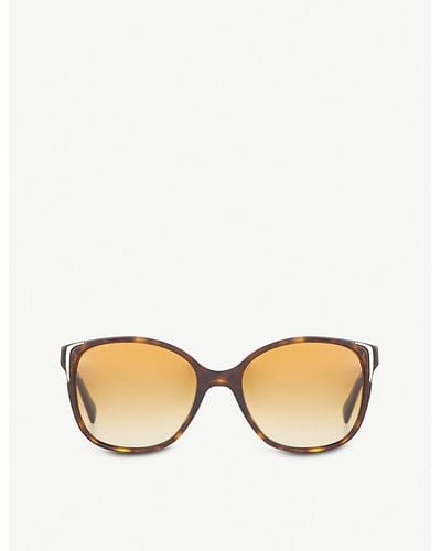 Prada Pr01os Square Sunglasses - Metallic