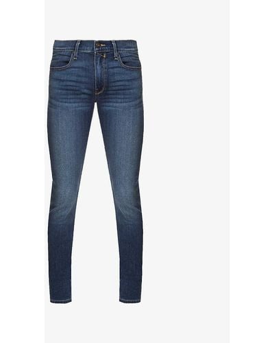 PAIGE Croft Birch Skinny-fit Jeans - Blue