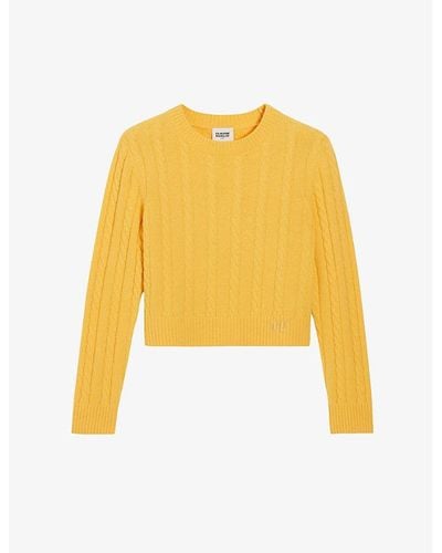 Yellow Claudie Pierlot Clothing for Women | Lyst