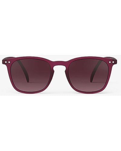 Izipizi #e Square-frame Polycarbonate Sunglasses - Purple