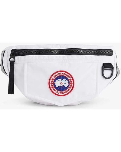 Canada Goose Brand-patch Shell Belt Bag - White