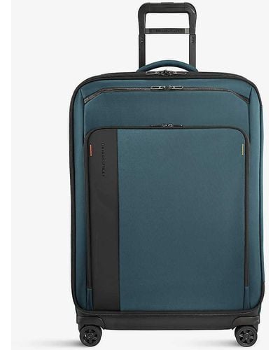 Briggs & Riley Zdx Large Expandable Spinner Suitcase - Blue