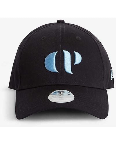 Claudie Pierlot Brand-embroidered Cotton Baseball Cap - Blue