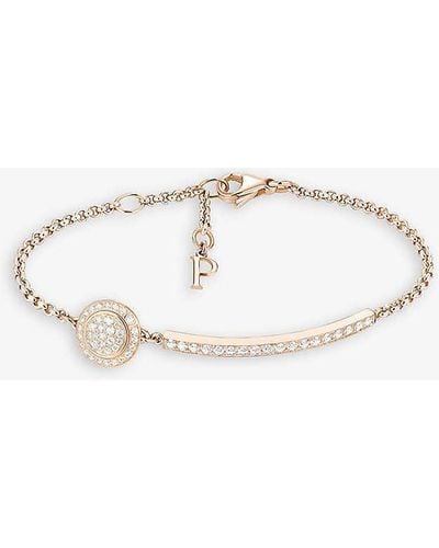 Piaget Possession 18ct Rose-gold And 0.49ct Brilliant-cut Diamond Bracelet - Natural