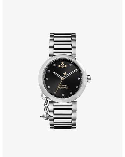 Vivienne Westwood Poplar Stainless-steel Automatic Watch - White