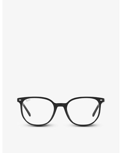 Ray-Ban Rx5397 Square-frame Acetate Smart Glasses - Black