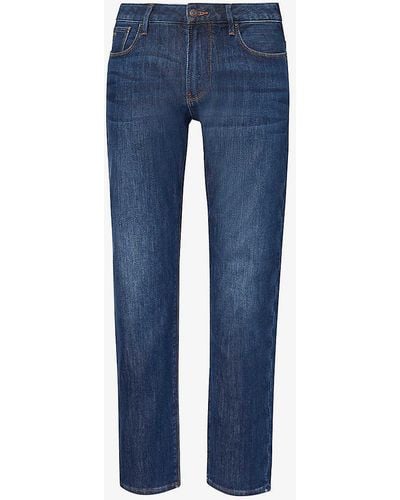 Emporio Armani J21 Slim-fit Jeans - Blue