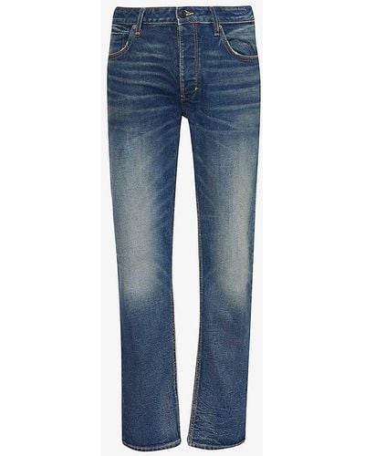 Neuw Lou Regular-fit Straight-leg Stretch-denim Jeans - Blue