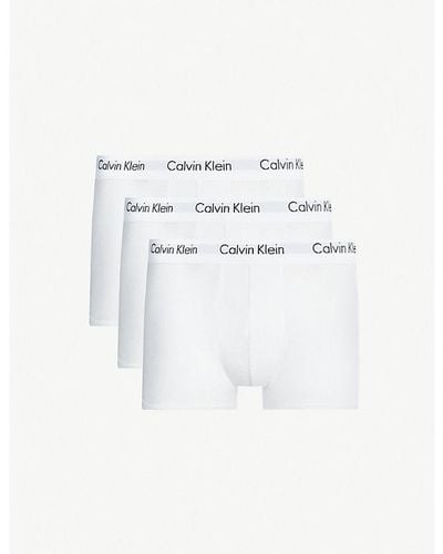 Calvin Klein Modern Cotton Stretch 3 Pack Boxer Brief - White