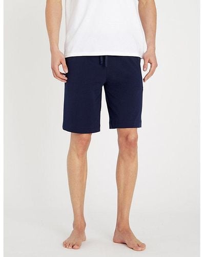 Polo Ralph Lauren Cotton-jersey Pyjama Shorts - Blue