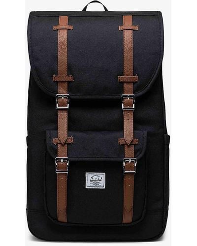 Herschel Supply Co. Little America Recycled-polyester Backpack - Black