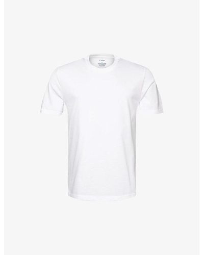 Eton Crewneck Organic Cotton-jersey T-shirt Xx - White