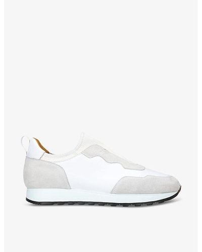 Magnanni Murgon Mica No-lace Leather Low-top Sneakers - White