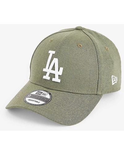 KTZ 9forty La Dodgers Woven-blend Baseball Cap - Green