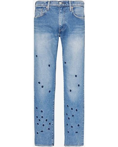 Levi's 502 Tapered-leg Stretch-denim Jeans - Blue