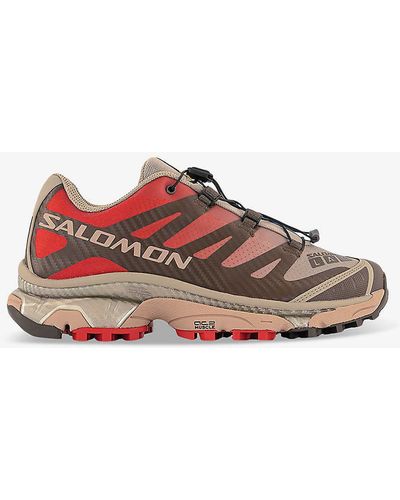 Salomon Xt-4 Quick-lace Mesh Low-top Trainers - Red