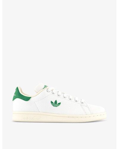 adidas X Sporty & Rich Stan Smith Canvas Low-top Trainers - White