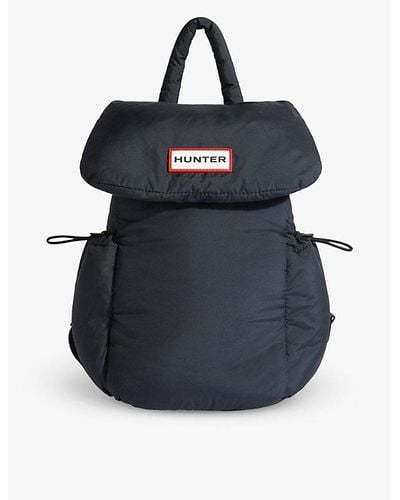 HUNTER Intrepid Puffer Shell Backpack - Black