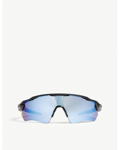 Oakley Oo9208 Radar Ev Path Rectangle-frame Sunglasses - Blue