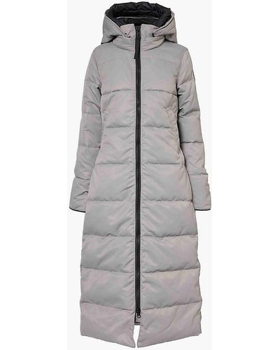 Canada Goose Mystique Quilted-shell Parka - Grey