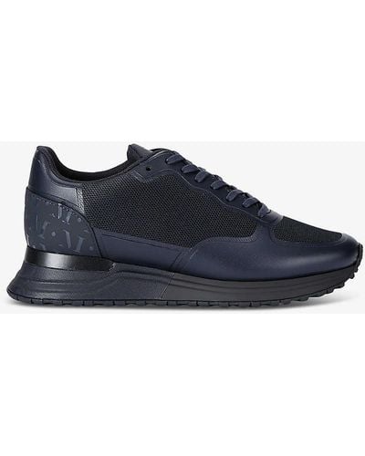 Mallet Vy Popham 3d Mesh Low-top Trainers - Blue