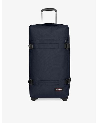 Eastpak Transit'r Medium Woven Suitcase - Blue