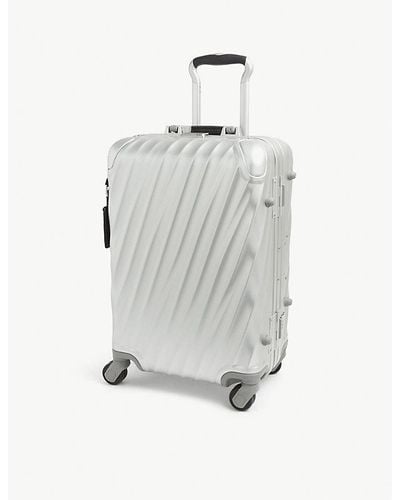 Tumi International Expandable Carry-on 19 Degree Aluminium Suitcase - Metallic