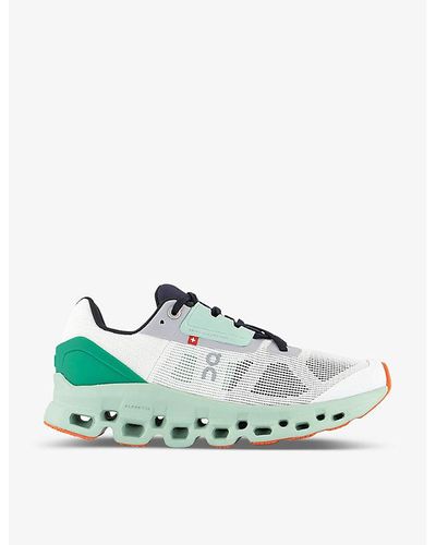 On Shoes Women's Cloudstratus Trainers - Green