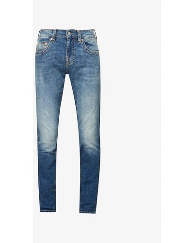 True Religion Rocco Slim-fit Skinny Stretch-denim Jeans - Blue