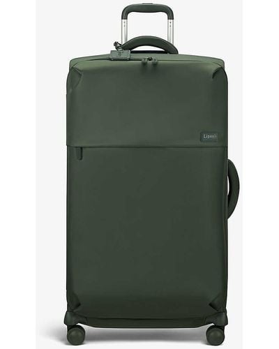 Lipault Plume Very Long Nylon Suitcase - Green