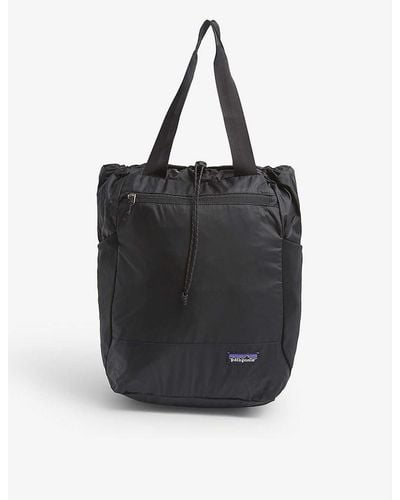 Patagonia Ultralight Hole Recycled Nylon Tote Bag - Black