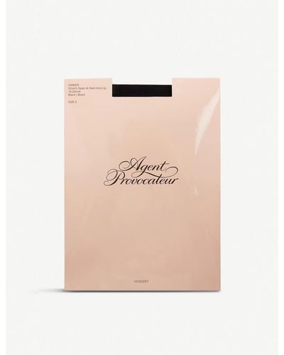 Agent Provocateur Amber Stretch Stockings - Multicolour
