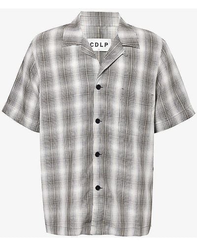 CDLP Collared Woven Shirt - Multicolour