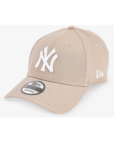 KTZ 9forty New York Yankees Cotton Cap - Natural