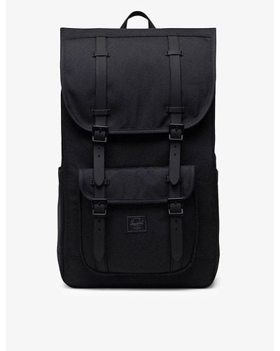 Herschel Supply Co. Little America Recycled-polyester Backpack - Black