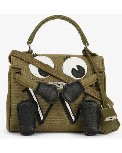 READYMADE X Dr Woo Monster Cotton-twill Tote Bag - Green
