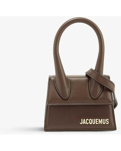 Jacquemus Le Chiquito Leather Cross-body Bag - Brown