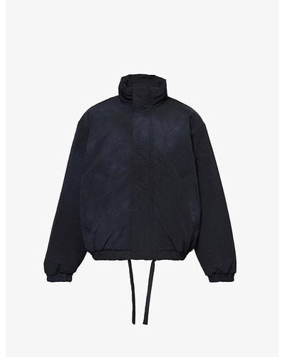Acne Studios Vy Funnel-neck Padded Shell Jacket - Blue